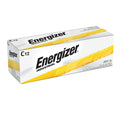 12 Energizer Industrial C Alkaline Batteries (EN93, LR14)