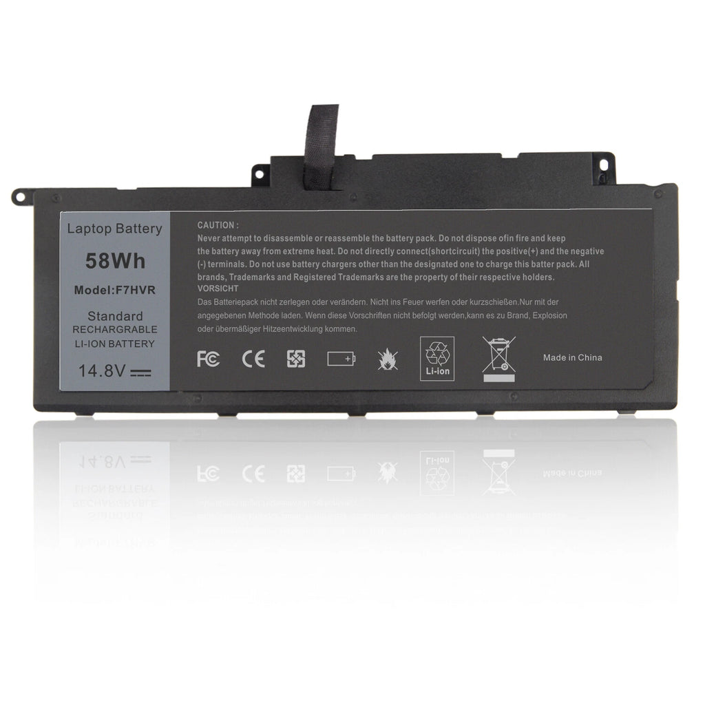 F7HVR 58Wh Battery For Inspiron 15 7537 17 7737 Series 062VNH Y1FGD G4YJM T2T3J