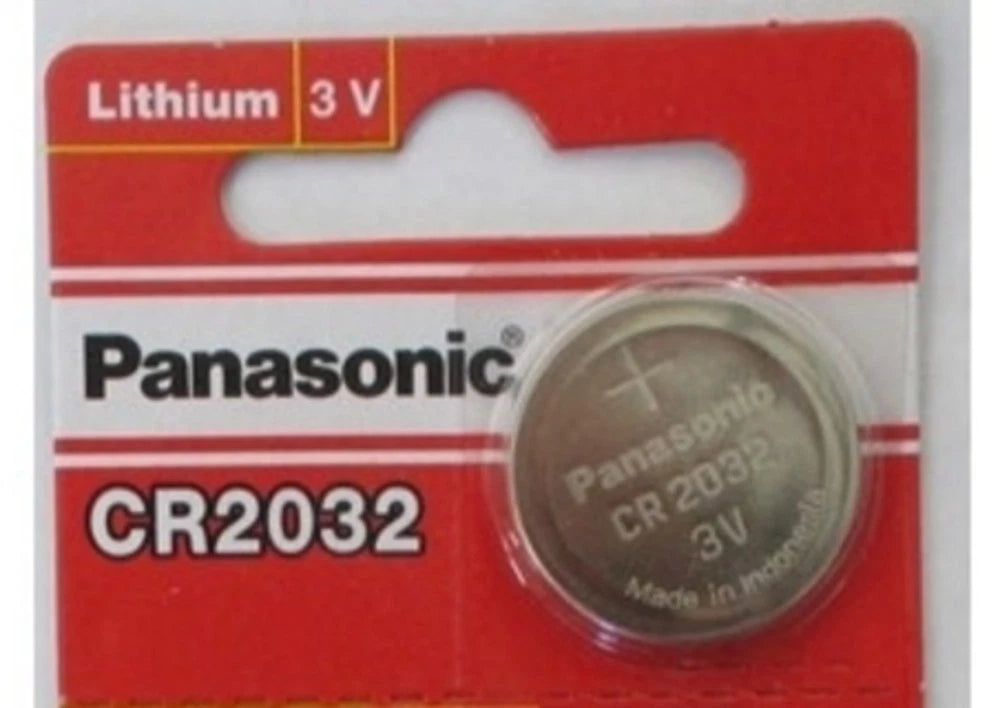 1 x SUPER FRESH Panasonic ECR2032 CR2032 Lithium Battery 3V Coin Cell Exp. 2028