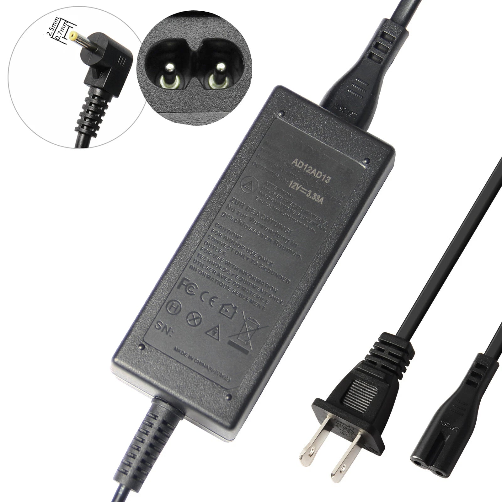 For NEW Samsung Chromebook 3 XE500C13 2 XE500C12 PA-1250-98 AC Adapter Charger