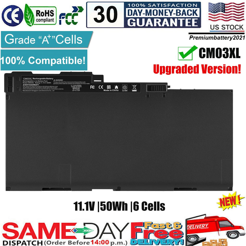 ?Battery CM03XL For HP EliteBook 840 850 G1 G2 HSTNN-IB4R 717376-001 717375-001