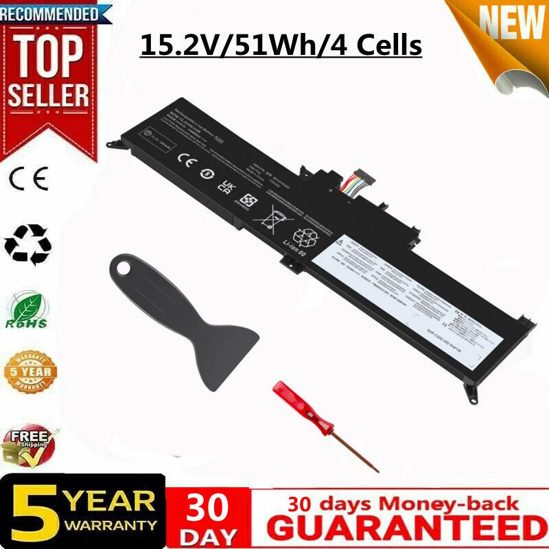 ?LOT Laptop 00HW026 00HW027 Battery for Lenovo ThinkPad Yoga 260 01AV433 01AV434