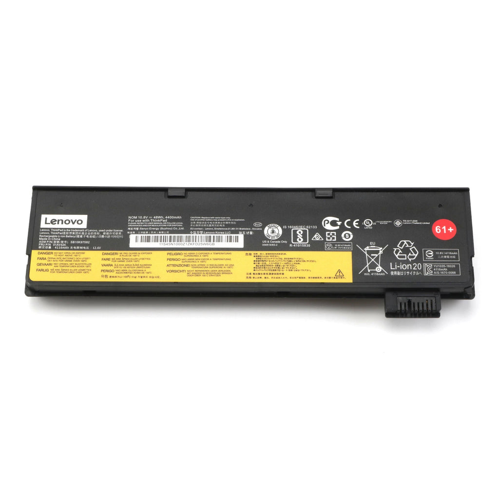 Genuine OEM 61+ Battery For Lenovo Thinkpad T470 T480 T570 01AV425 01AV424 48Wh