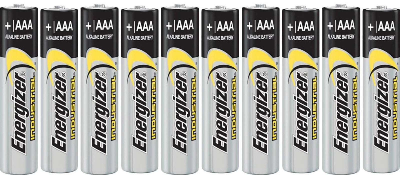 96 Energizer Industrial AAA Alkaline Battery Bulk (EN92, LR03)