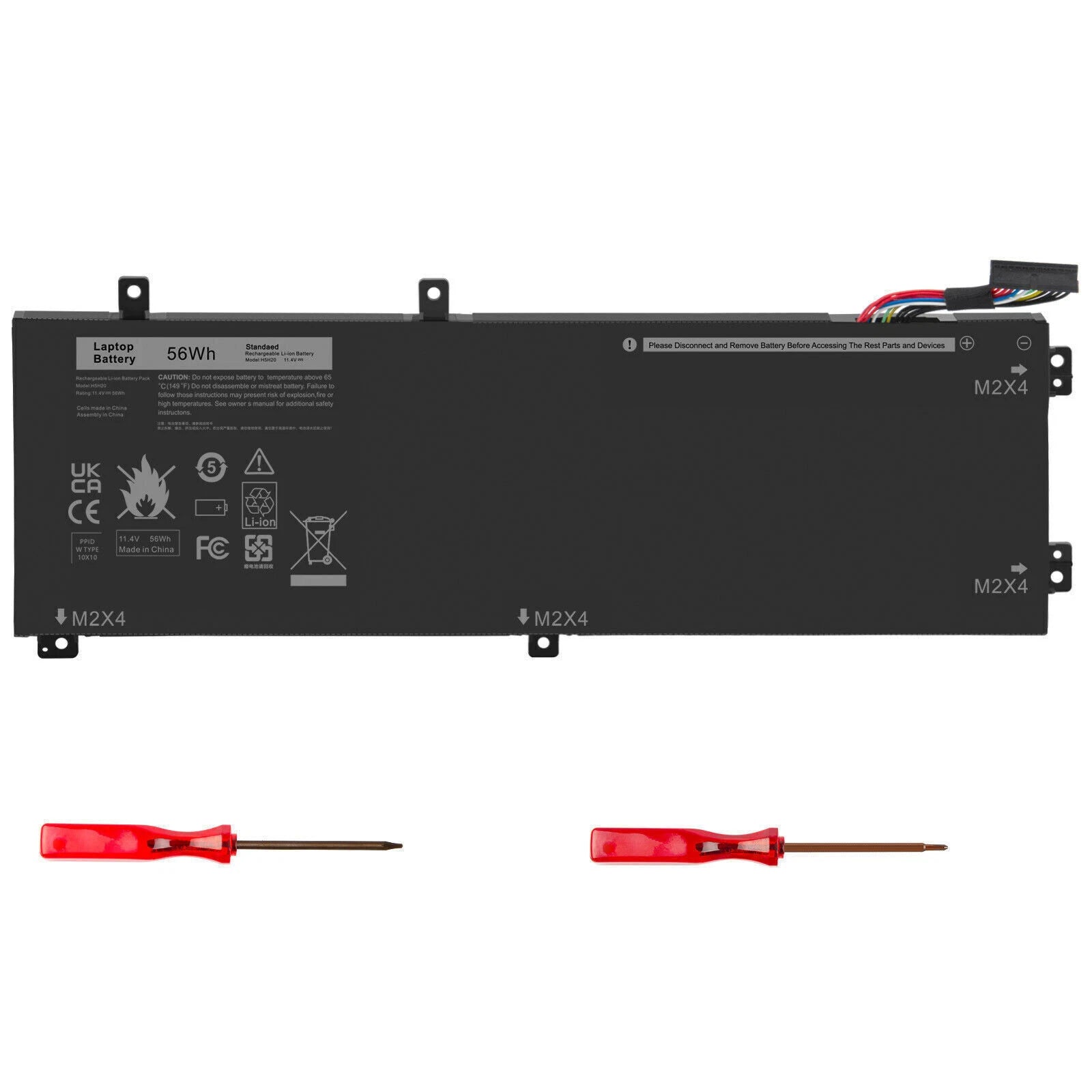 RRCGW H5H20 Battery for Dell XPS 15 9550 15-9550 9560 9570 Precision 15 5510 New