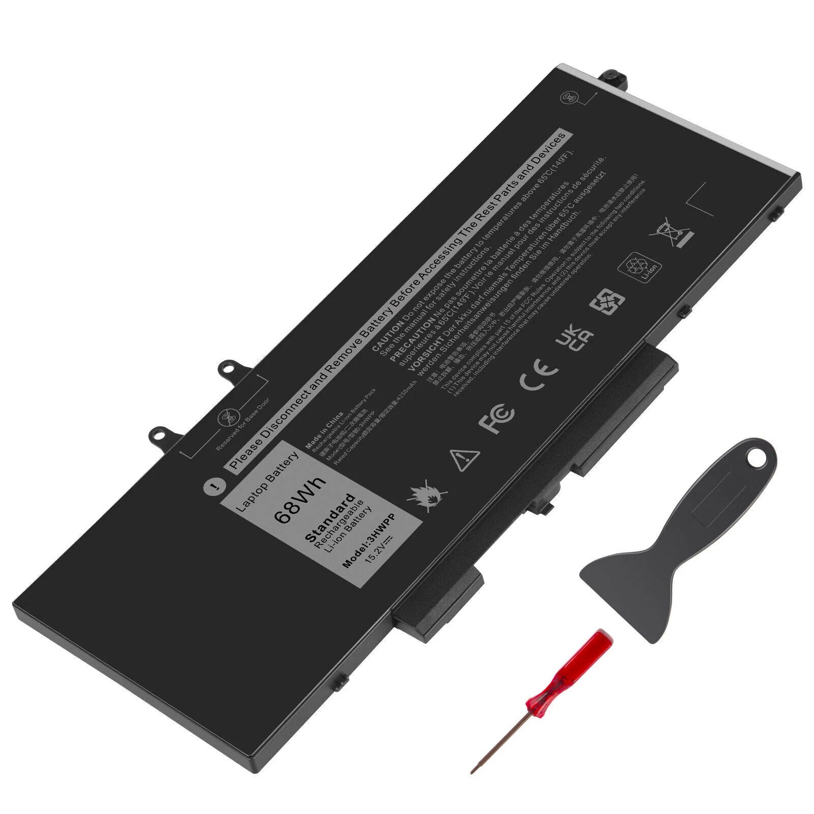 4GVMP 3HWPP Battery For Dell Latitude 5400 5500 5401 5501 Precision 3540 3541