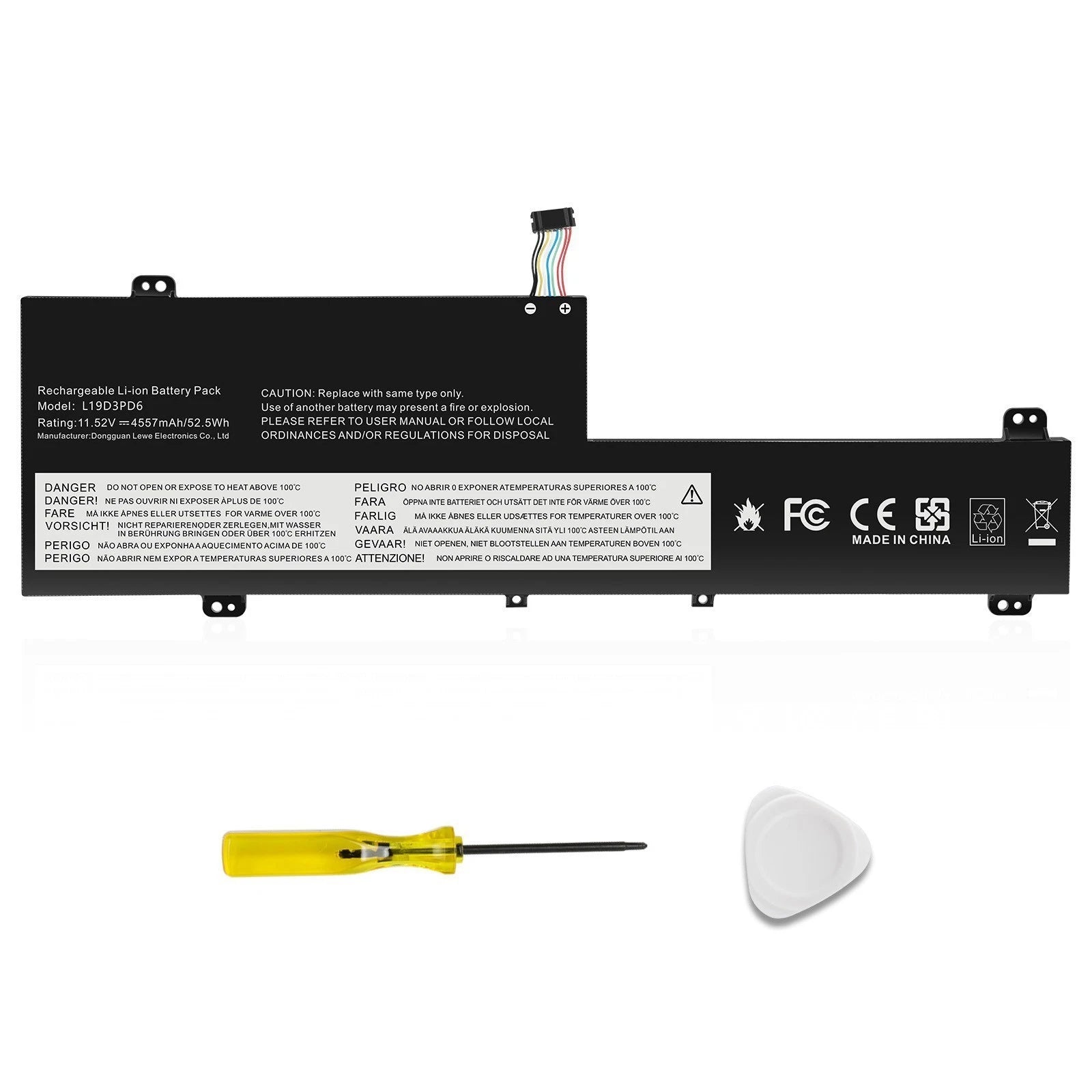 ?L19L3PD6 L19C3PD6 Battery for Lenovo Flex 5-15IIL05 5-14IIL05 L19M3PD6 L19D3PD6