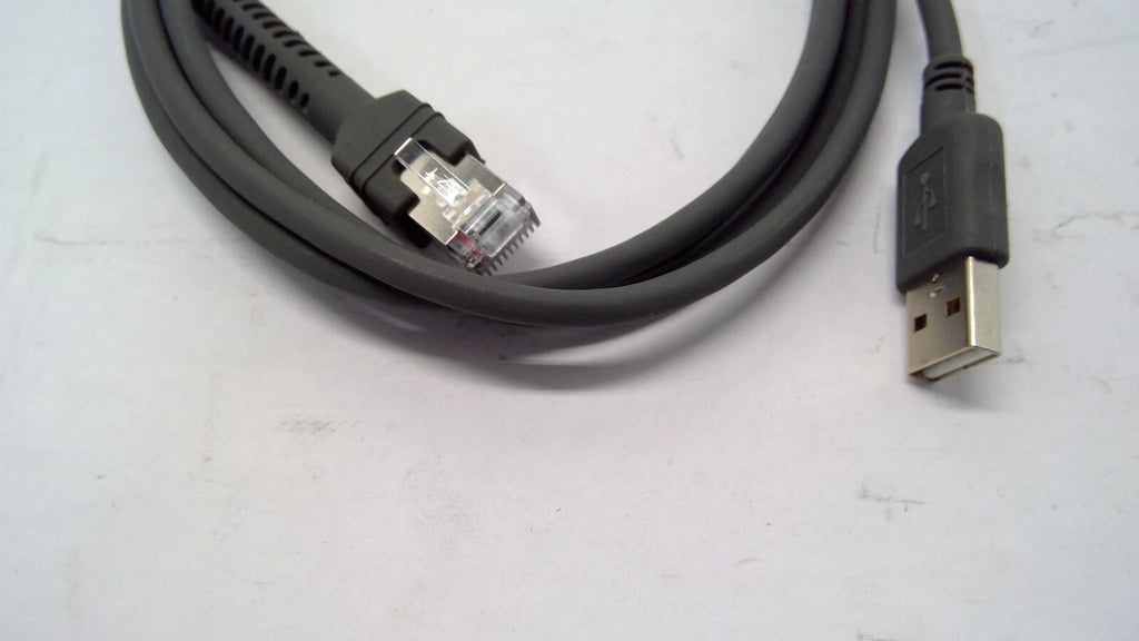NEW Zebra Barcode Scanner USB Data Transfer Cable CBA-U21-S07ZBR 7ft