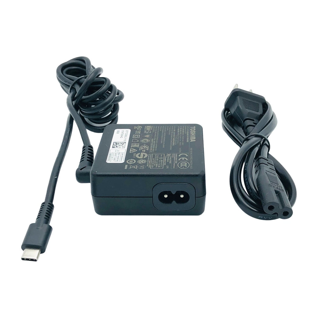 New Genuine Toshiba 45W USB-C Adapter For HP Chromebook 14 G5 13 G1 Laptop