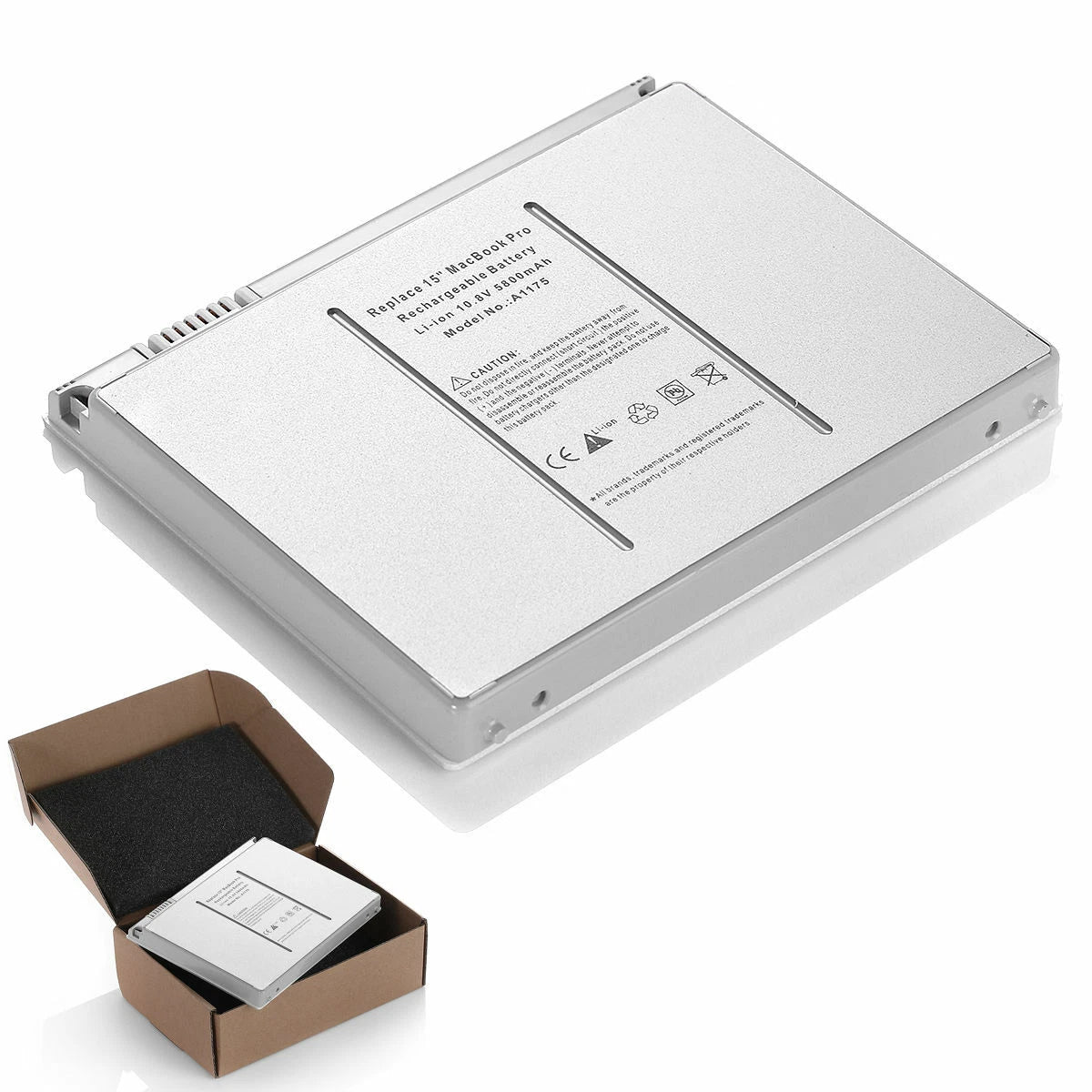 5800mAh A1175 Battery for Macbook Pro 15" A1211 A1226 A1260 A1150 (2006-2008)