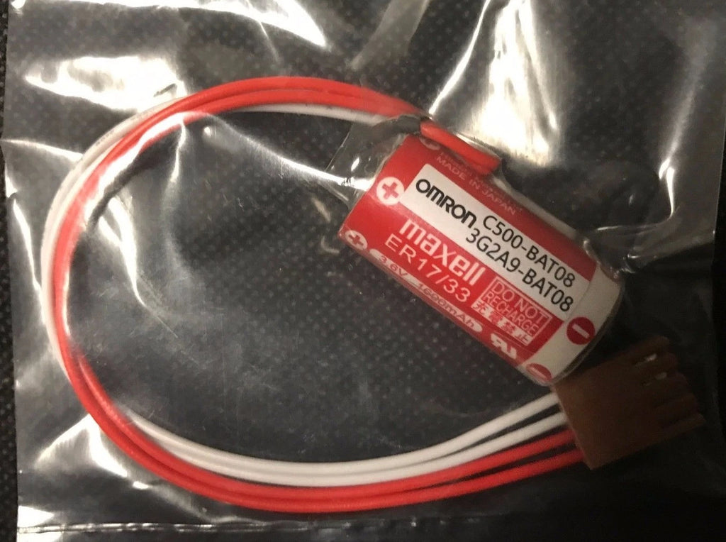 Brand New Omron 3G2A9-BAT08(C500-BAT08) PLC Controller Battery, Made in Japan