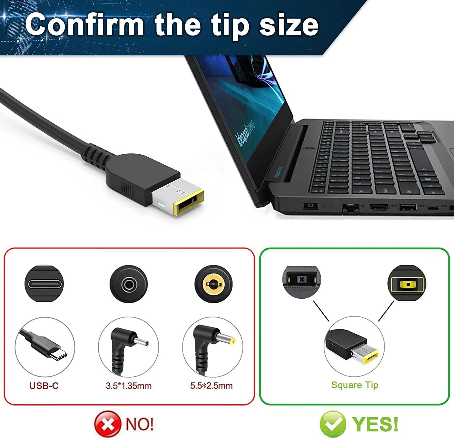 For Lenovo 230W AC Adapter for Lenovo Legion 5 Charger 4X20E75111 ADL230NDC3A