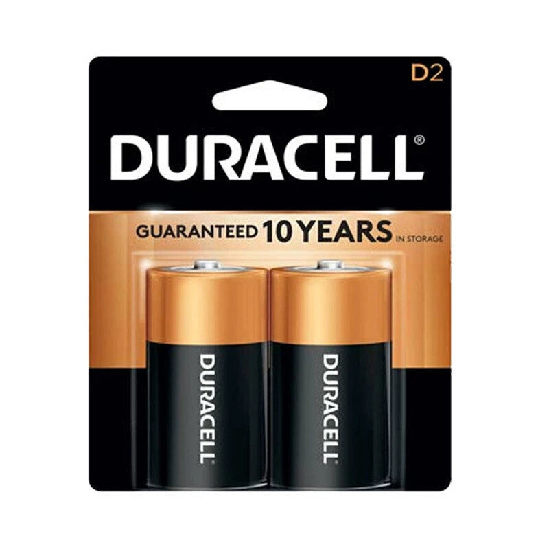 Pack of 12 Duracell D MN1300 Coppertop Alkaline Batteries (6x2 Pk)