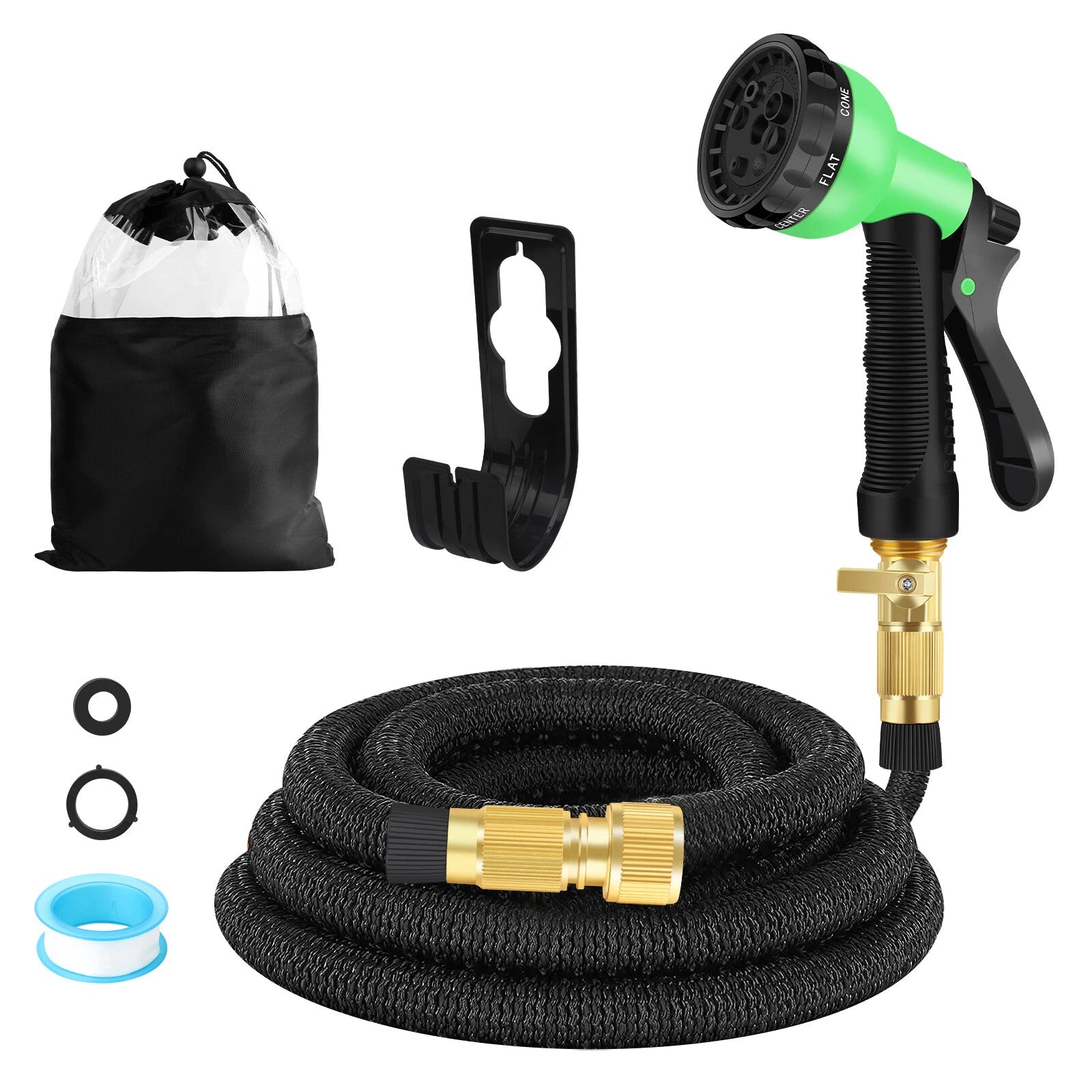 4X Stronger Deluxe Expandable Flexible Garden Hose Water Hose (50ft,75ft,100ft)
