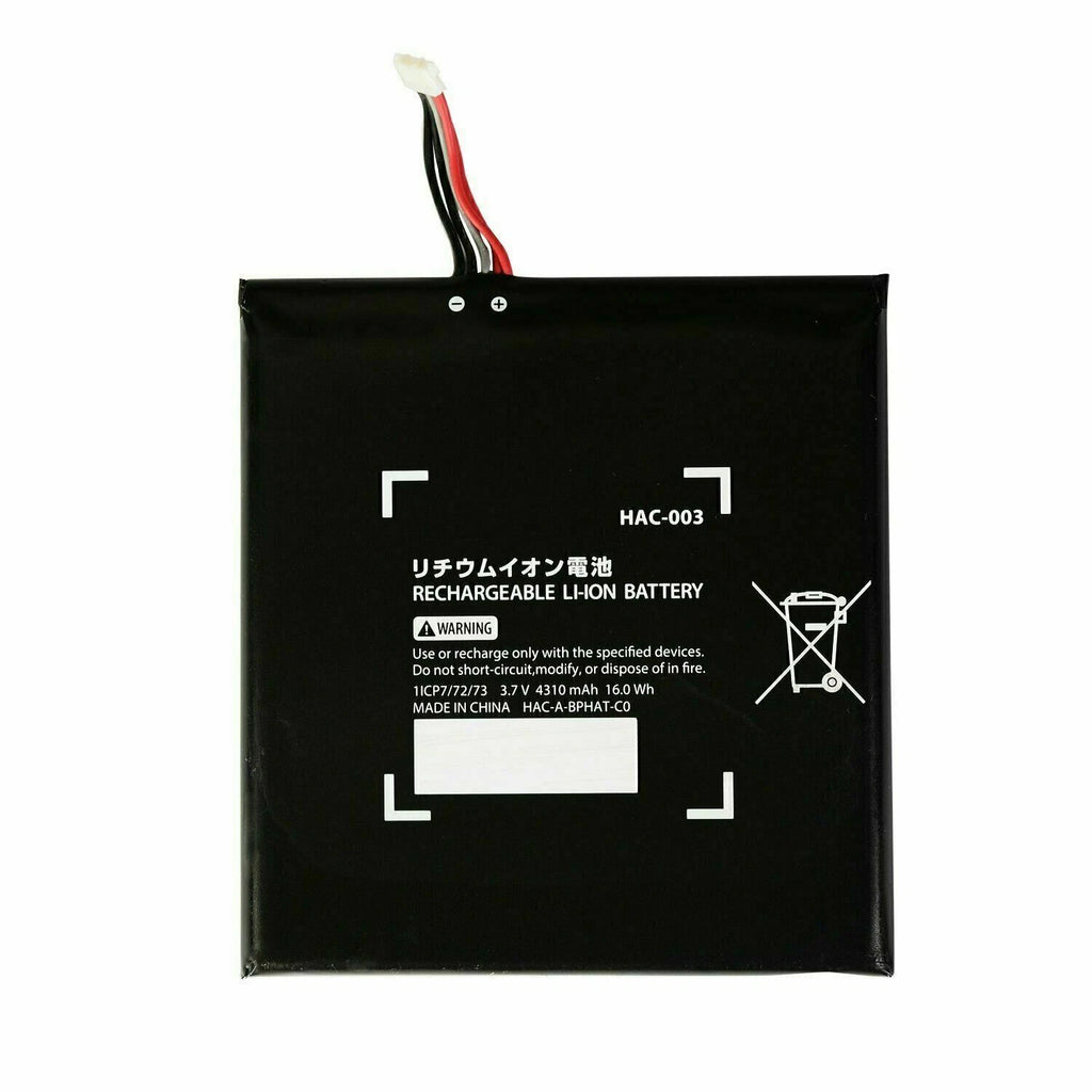 New 4310mAh HAC-003 Replacement Battery for Nintendo Switch Console With Tools