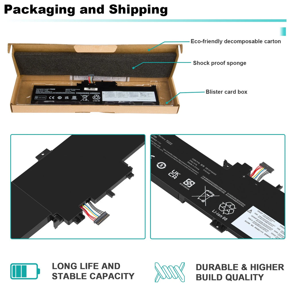 01AV433 For Lenovo Battery ThinkPad Yoga 260 00HW026 00HW027 01AV432 Tested