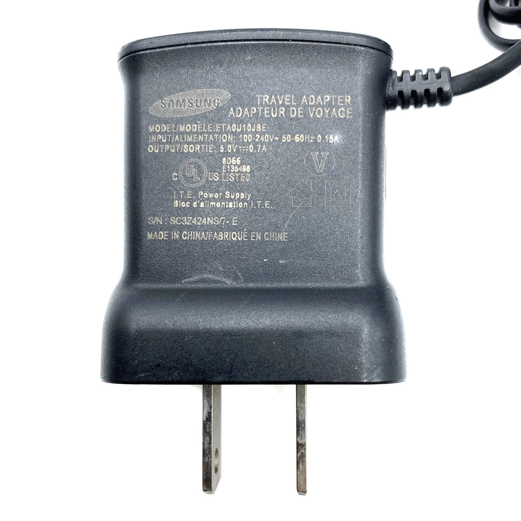 NEW Genuine Samsung ETA0U10JBE Micro USB Travel AC Adapter Charger 5V 0.7A