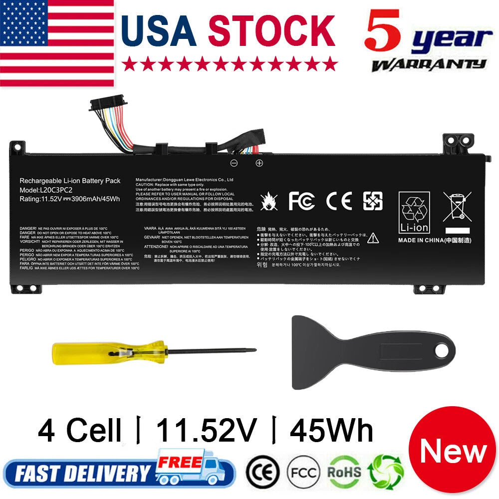 Battery for Lenovo Legion 5-15ACH6A ideapad Gaming 3-15ACH6 3-15IHU6 Series