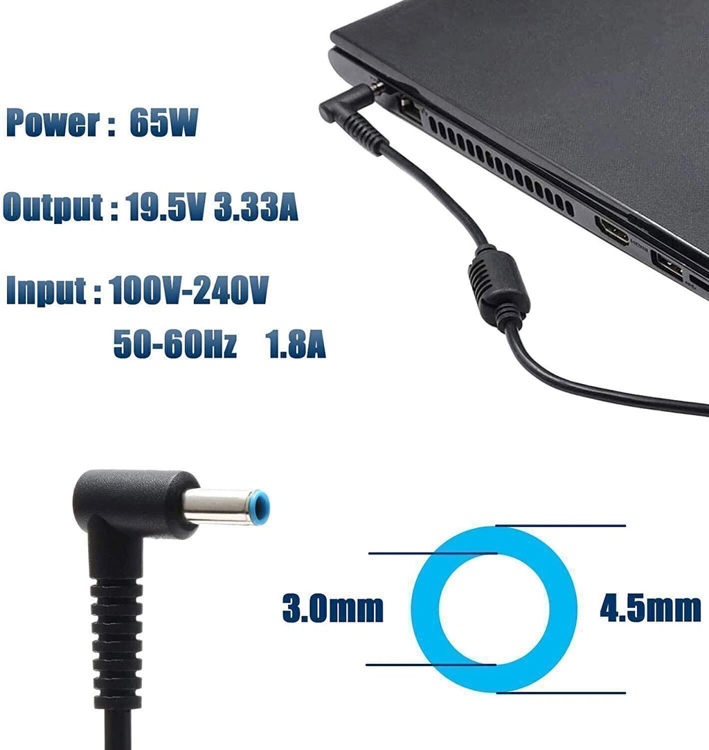 AC Adapter For HP ProBook 470 G7 470 G8 Laptop Charger Power Supply Cord