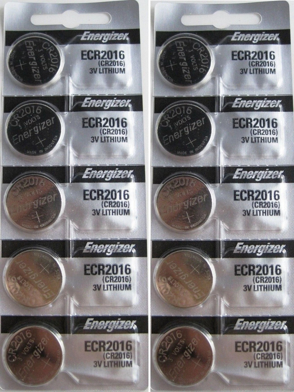 50 NEW ENERGIZER CR2016 CR 2016 BL DL2016 ECR 2016 3v LITHIUM Batteries Exp 2032