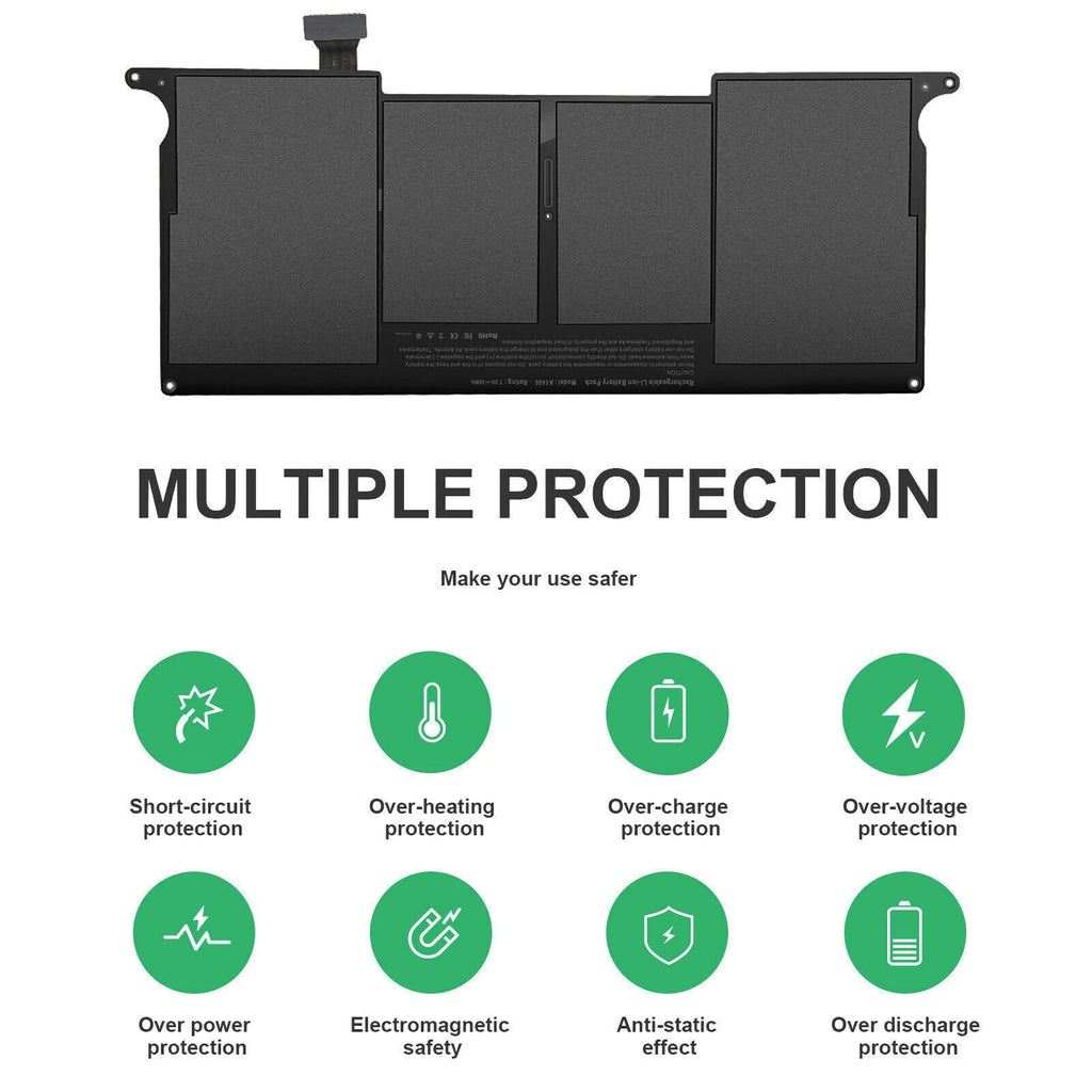 A1406 A1465 Battery for MacBook Air 11'' Mid 2012 2013 Early 2014 2015