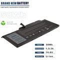 F7HVR Battery For Dell Inspiron 17 7000 7737 15 7537 Series N7437 N7537 G4YJM