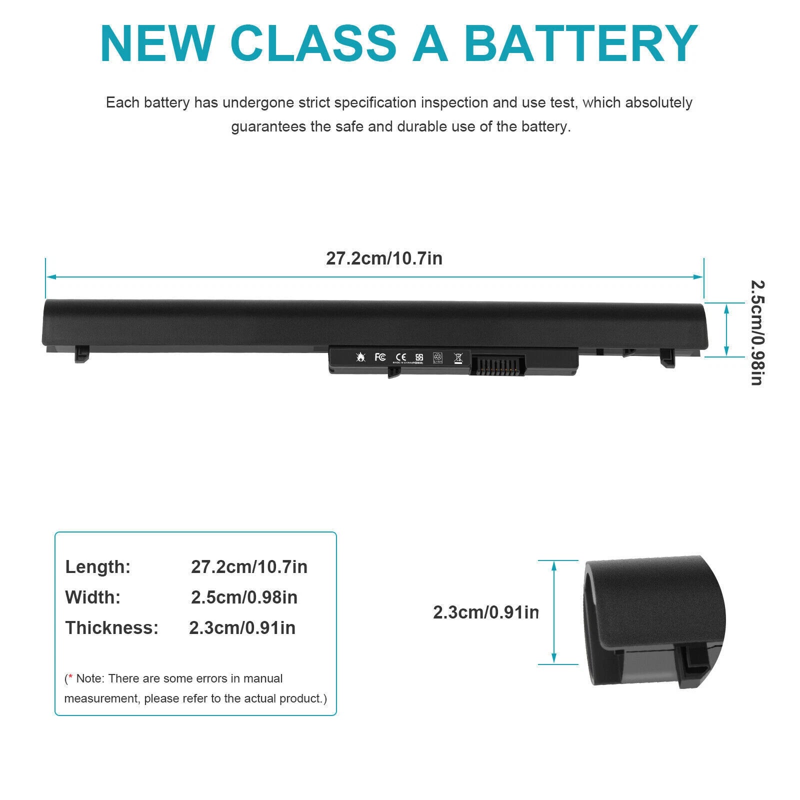 LA03 LA04 Battery For HP Spare 776622-001 728460-001 752237-001 15-1272WM LA04DF