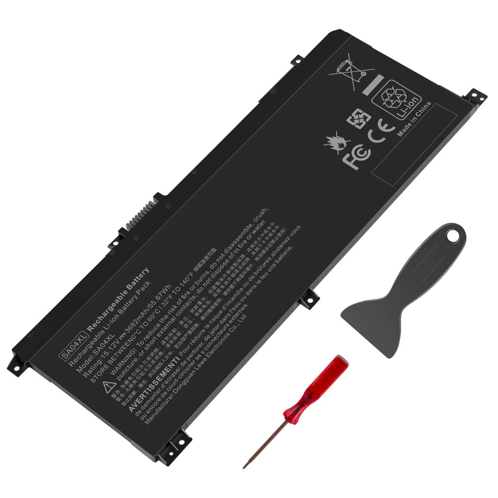 SA04XL Battery For HP HSTNN-UB7U ENVY X360 15-DR 15-DS L43248-AC2 55.67Wh