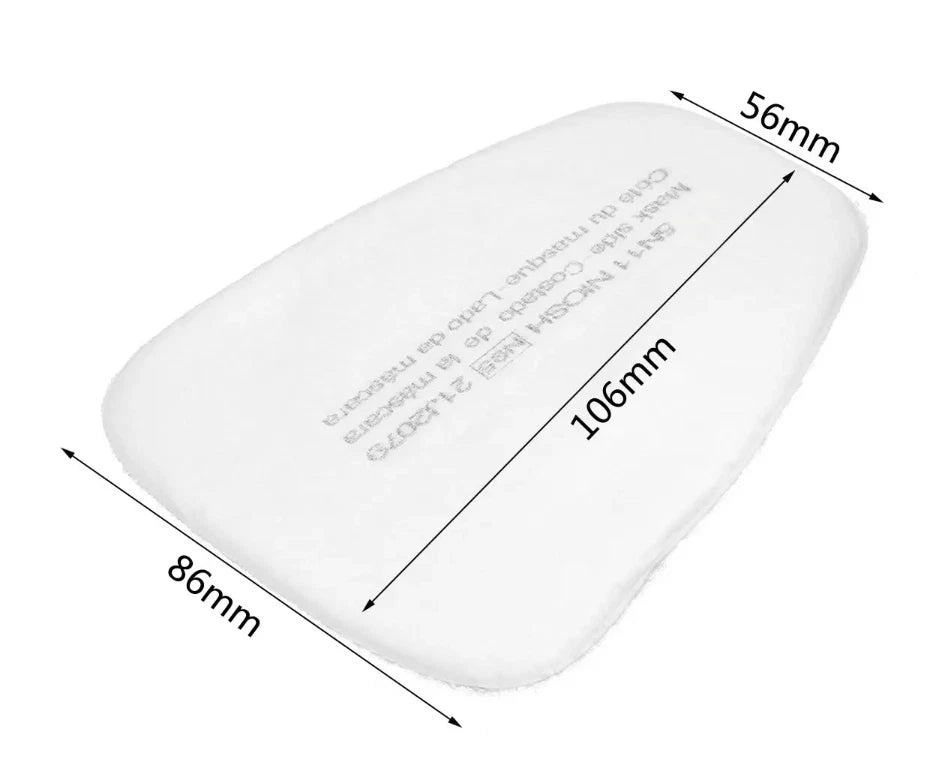 10-500Pcs 5N11 Cotton Filters Replacement for 6200 6800 7502 Respirator Filters