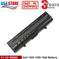 5.2A Battery for Dell Inspiron 1525 1526 1545 1546 GW240 RN873 X284G M911G HP297