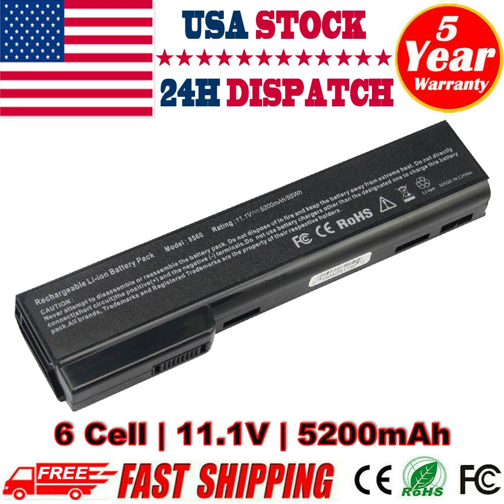 CC06 Battery for HP EliteBook 8460p 8460w 8470p 8470w 8560p 8570p HSTNN-I91 CC03