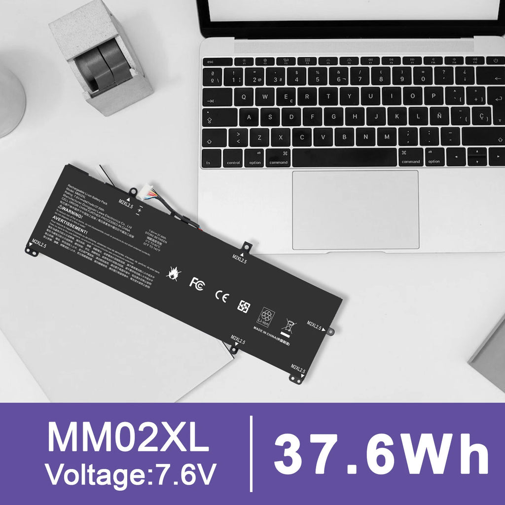 MM02XL Battery for HP Pavilion 13-AN0010NR 13-AN0012TU Series HSTNN-DB8U 4947mAh