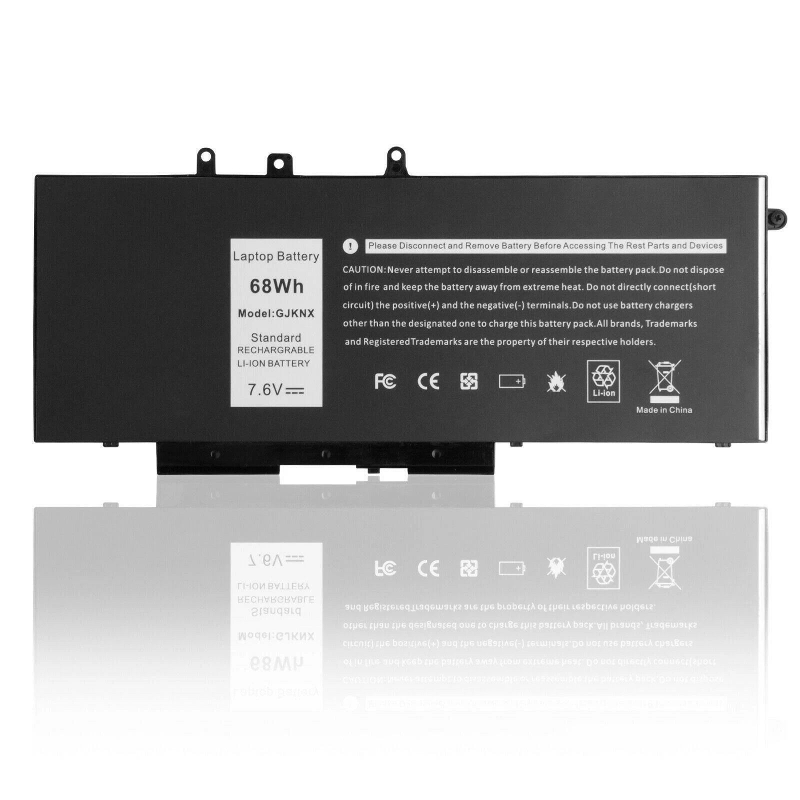 68Wh GJKNX Battery for Dell Latitude E5280 E5288 E5480 E5580 451-BBZG 5YHR4