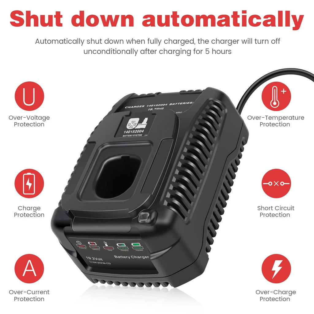 19.2V For Craftsman Battery Charger 19.2 Volt C3 XCP DieHard Li-ion 140152004