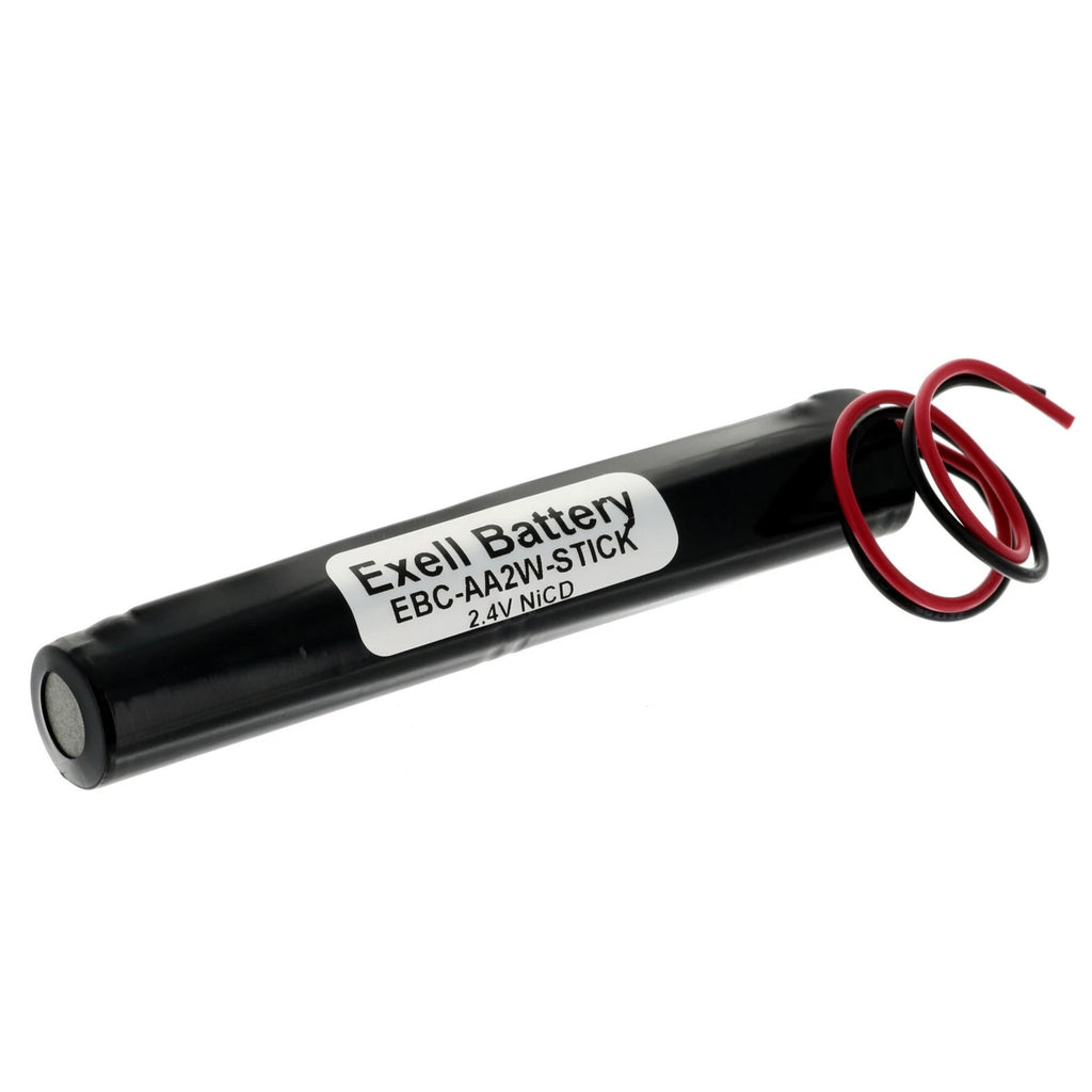 Exell 2.4V 1000mAh NiCd Custom Battery Pack w/ Wire Leads