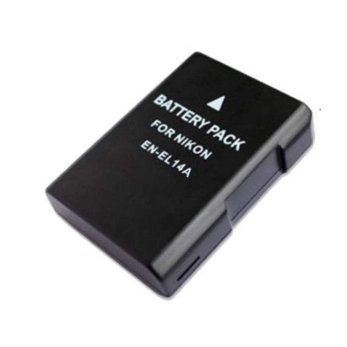 EN-EL14A Rechargeable Battery for Nikon D3100, D3200, D3300, D3400, D3500 Camera