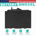 SN03XL Battery for HP EliteBook 820 725 G3 G4 800514-001 HSTNN-DB6V / Charger