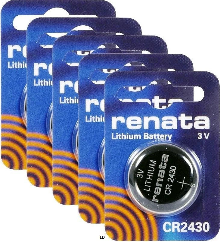 CR2430 RENATA WATCH BATTERIES 2430 (10 piece) New packaging Authorized Seller