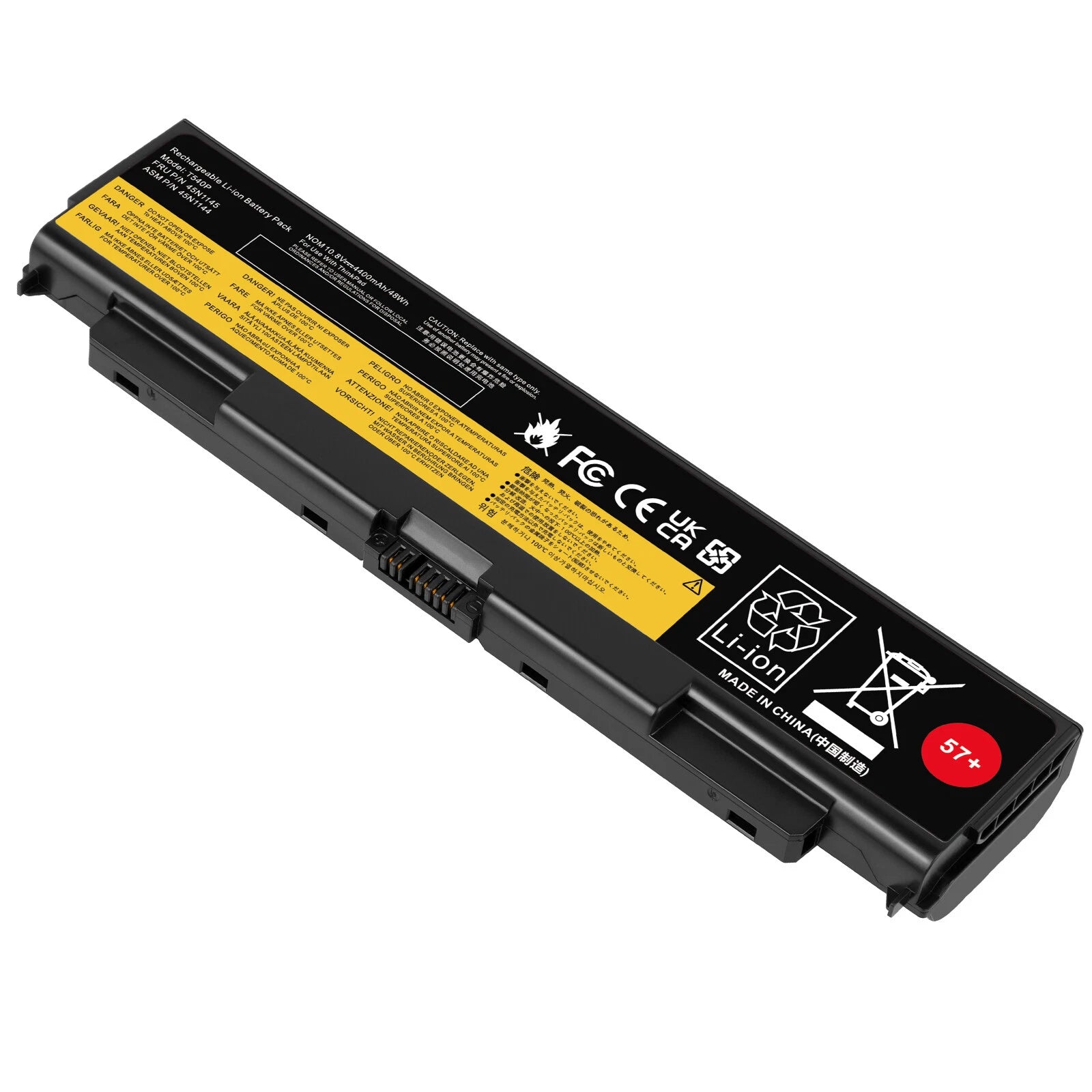 6 Cell 57+ Laptop Battery for Lenovo Thinkpad T440p T540p W540 W541 FAST New US