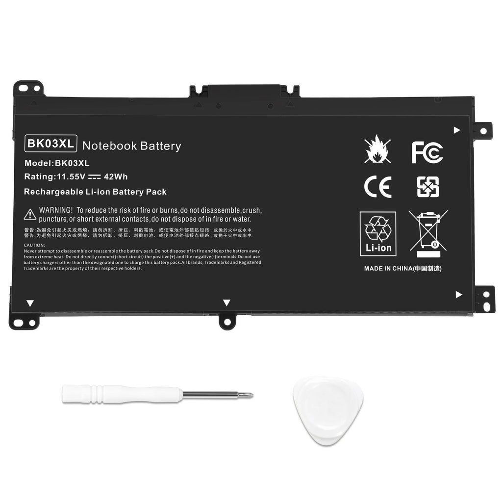 Battery BK03XL for HP Pavilion x360 14-BA00 HSTNN-UB7G 916811-855 916366-541 NEW