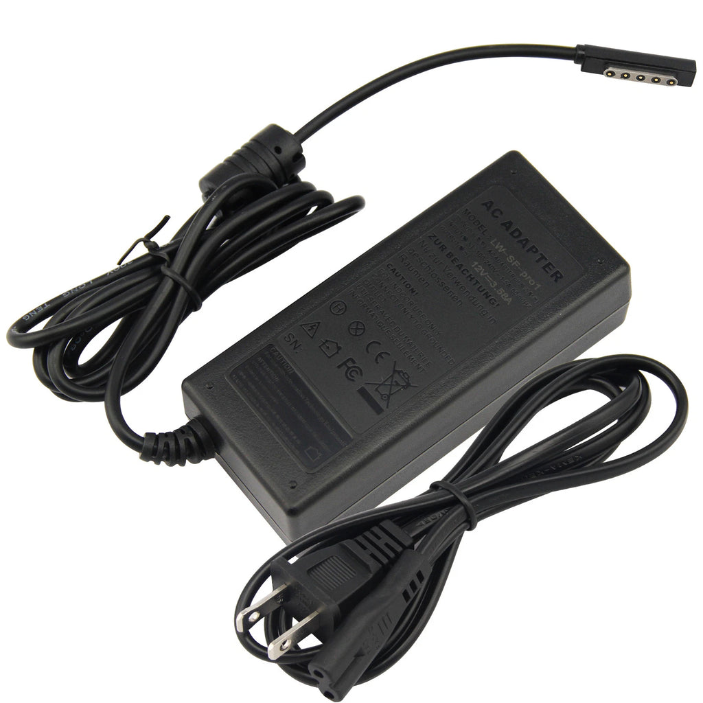 For Surface Pro 1 Pro 2 RT Power Supply Adapter Charger 48W Watt 12V 3.6A