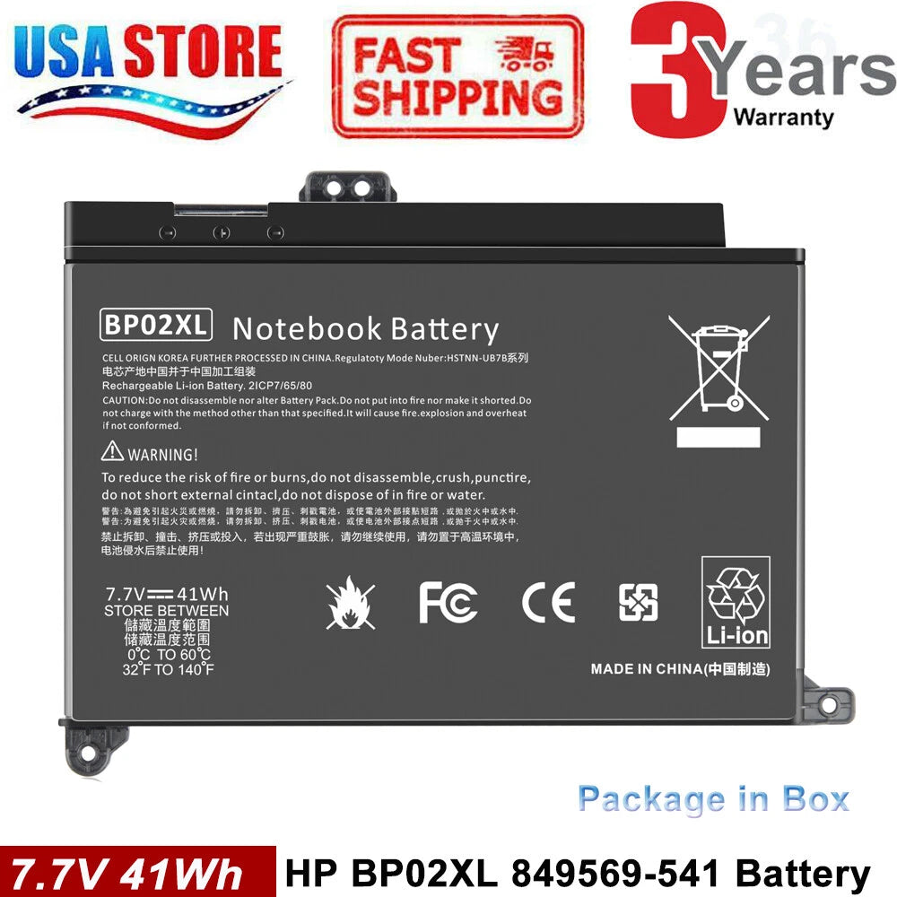 Battery For HP Pavilion 15-AU Series 15-AU123CL 15-AU023CL 15-AU063NR 15-AU010WM
