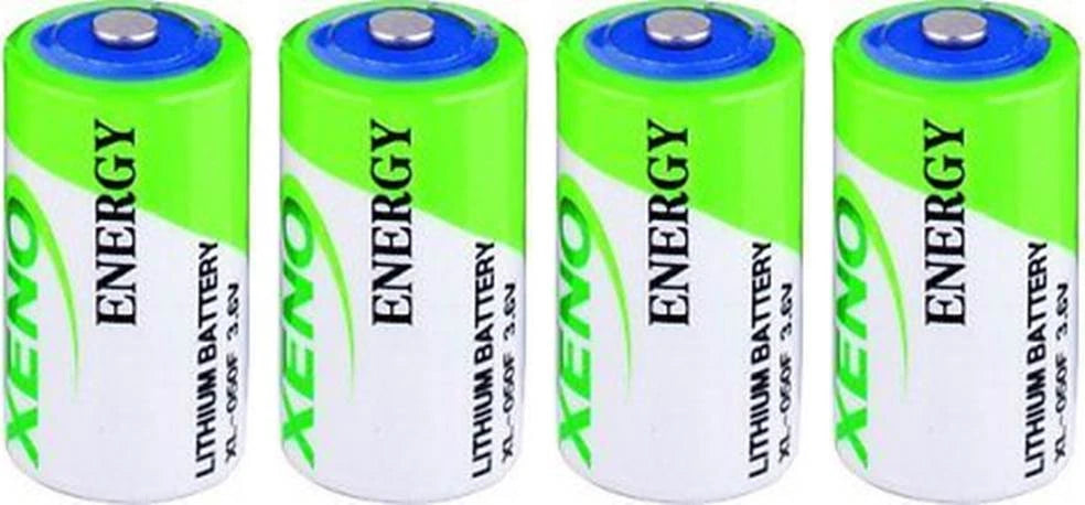 4 Pk XENO Equivalent to the LS14250 1/2 AA 3.6V LITHIUM BATTERY