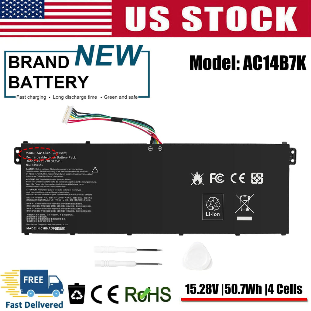 AC14B7K Battery for Acer Nitro 5AN515-41 AN515-42 Swift 3 SF314-55 SF314-52 NEW