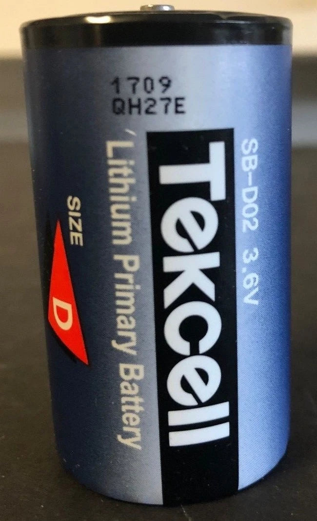 Brand New Tekcell SB-DO2 3.6V 19000mAh D Lithium Battery