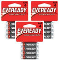 Eveready Heavy Duty Energizer AAA Batteries x 12 (3 x 4)