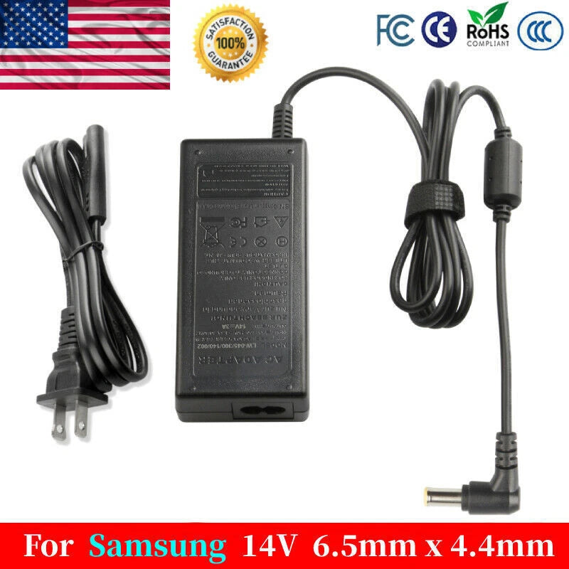 Monitors Power Adapter Charger For Samsung C27F396FH C27F396FHN LC27F396FHNXZA
