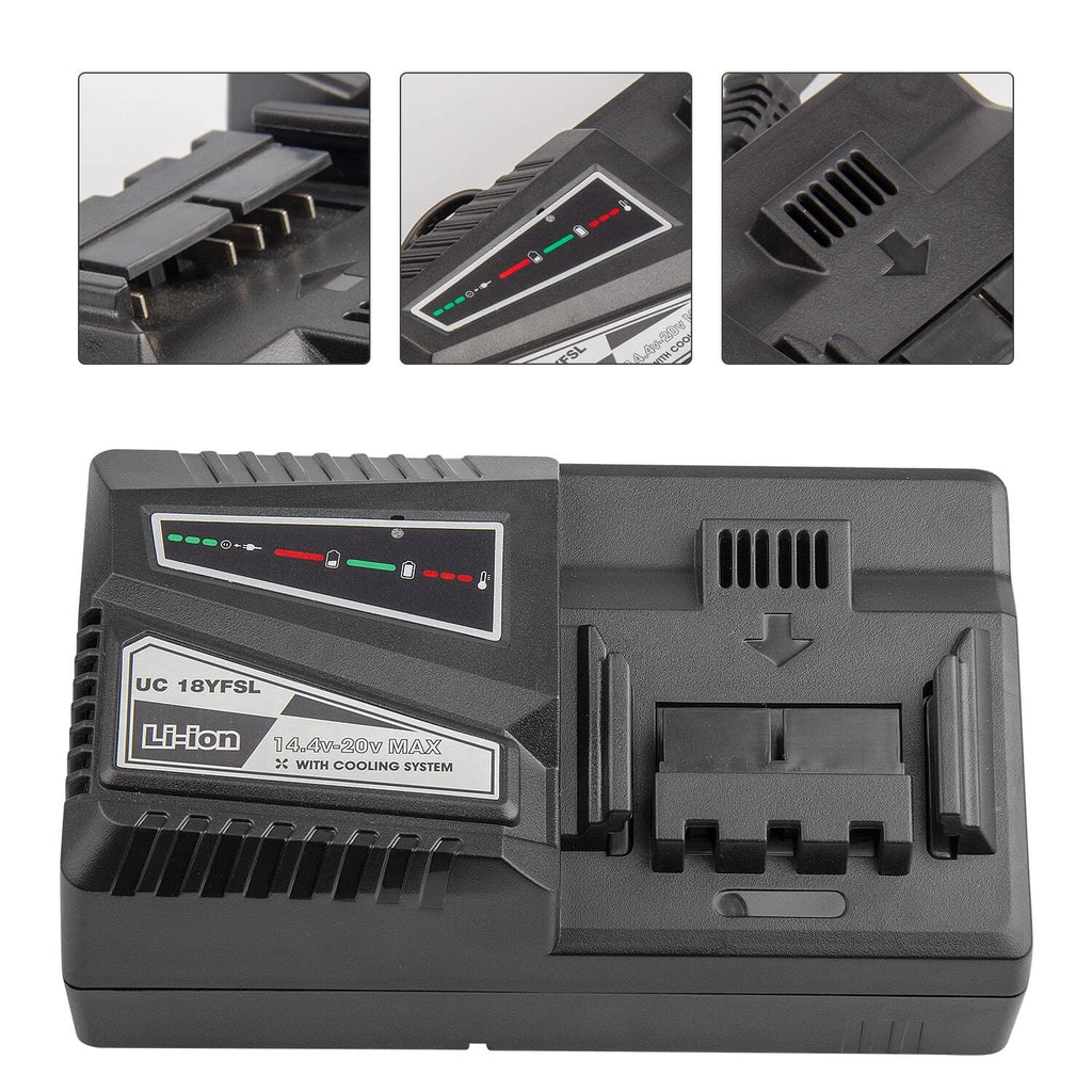 Battery / Charger For Hitachi BSL1815X 18V Volt HXP 6Ah BSL1850 BSL1825 BSL1830