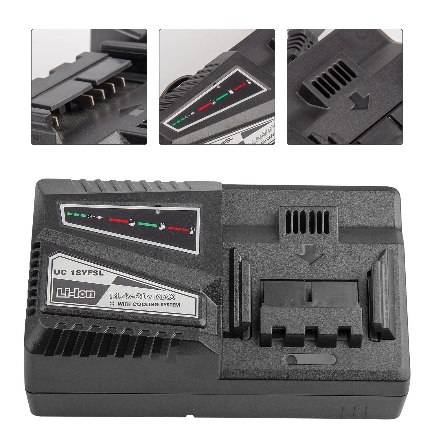 Battery / Charger For Hitachi BSL1815X 18V Volt HXP 6Ah BSL1850 BSL1825 BSL1830