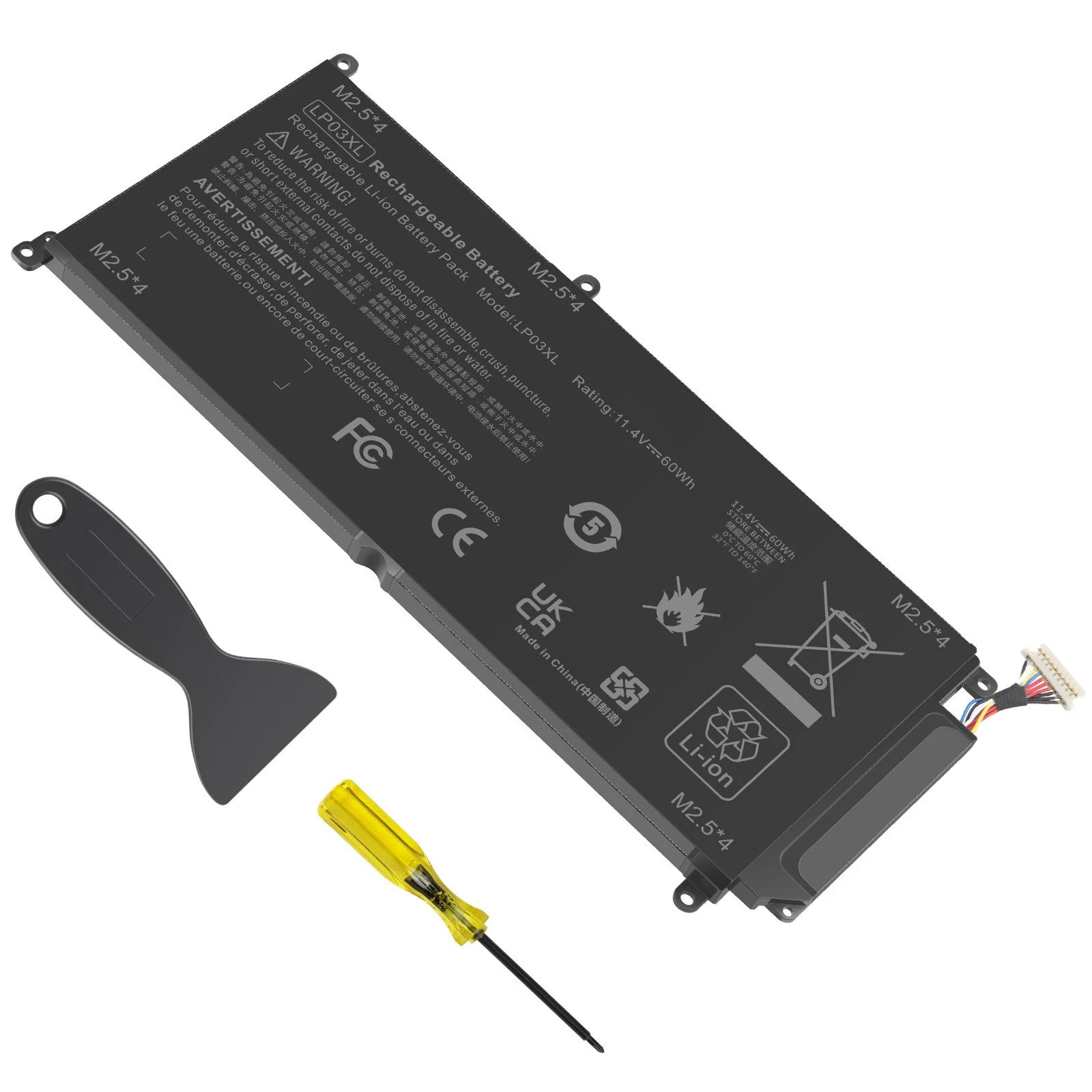 Battery LP03XL For HP Envy M6 14-j104TX 807417-005 TPN-C122 805094-005 60Wh